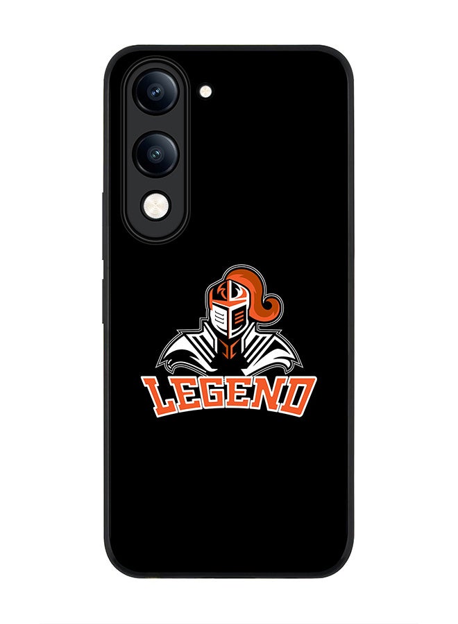 For vivo Y29s 5G / Y19s 5G Case,Slim fit Camera Protection, Shockproof Thin Phone cover  - Legend Knight